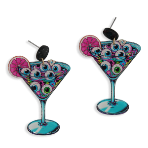 Halloween Eyeball Cocktail Earrings