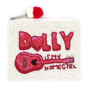 Dolly Is My Homegirl Seed Bead Coin Purse