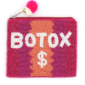 Botox Money Seed Bead Coin Purse