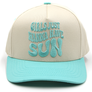 C.C Girls Just Wanna Have Sun Trucker Cap Mint