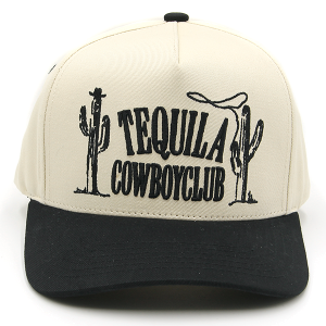 C.C Tequila Cowboy Club Trucker Cap Black