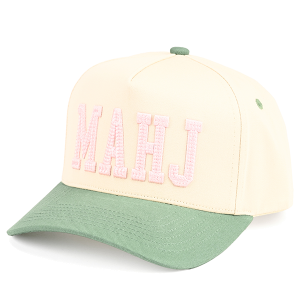 C.C MAHJ Trucker Cap Sage Pink
