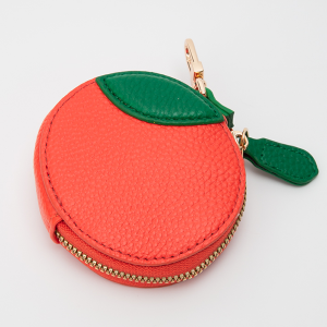 Orange Bag Charm Keychain Orange
