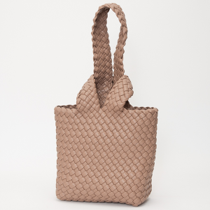 Hand Woven Mini Tote Cumin