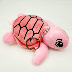 Sea Turtle Keychain/ Bag Charm Pink