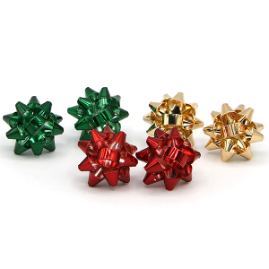 3 Set Christmas Bows Multi Color Earrings