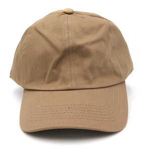 Solid Cotton Baseball Cap Dark Taupe
