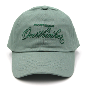 Professional Overthinker Baseball Cap Sage Forest Green