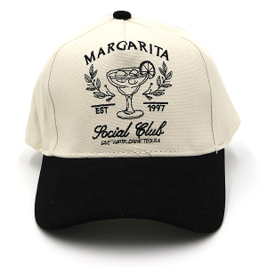 Margarita Social Club Baseball Cap Black