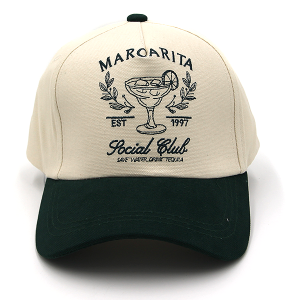 Margarita Social Club Baseball Cap Hunter Green