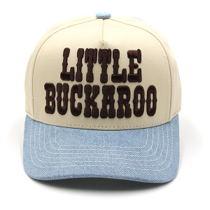 KIDS C.C Little Buckaroo Trucker Cap Light Denim