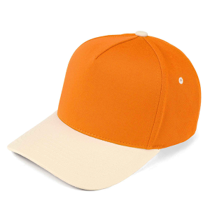 C.C Game Day College Color Two Tone Trucker Cap Orange
