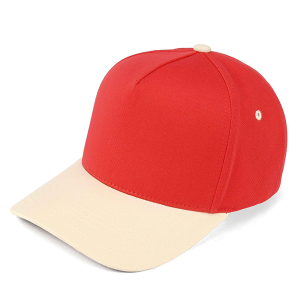 C.C Game Day College Color Two Tone Trucker Cap Red