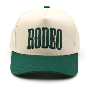 C.C RODEO Embroidered Trucker Cap Dark Green
