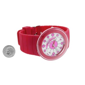 watch 351 08 lg rubber fuchsia